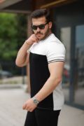 Erkek Parçalı Renk Kısa Kollu Tişört resmi